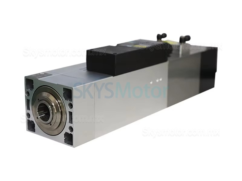 Motor de husillo ATC (cambio autom&aacute;tico de herramientas) refrigerado por aire de 4,5kW, 220V/380V, JGLF51-30-24Z/4.5, 3,6Nm, 24000rpm, ISO30
